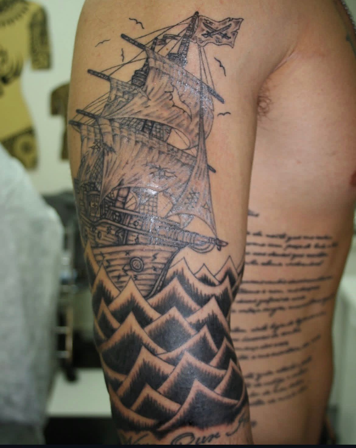 Navio e Mar